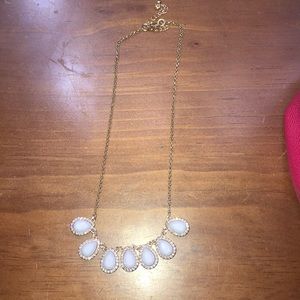 Lavender and gold necklace